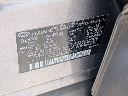 Used 2020 Hyundai Santa Fe SEL FWD image 35