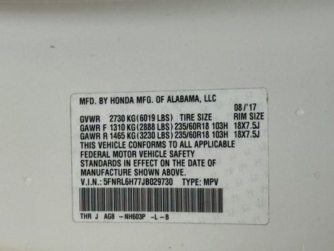 Used 2018 Honda Odyssey EX-L image 38