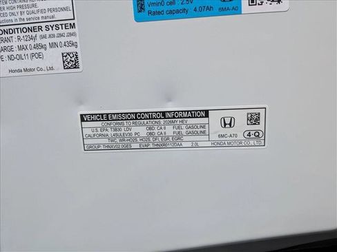 New 2026 Honda Civic FWD Hybrid Sedan image 15