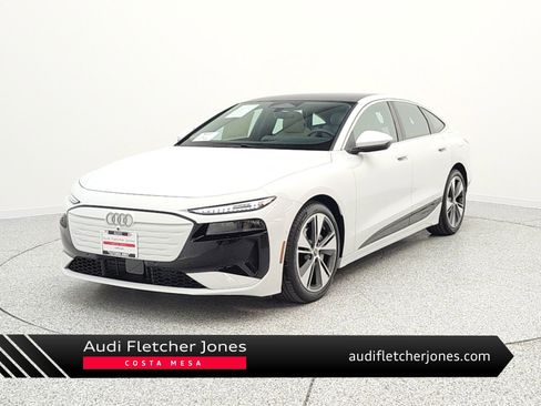 Used 2025 Audi A6 e-tron Prestige w/ Beige Warm Weather Package image 1