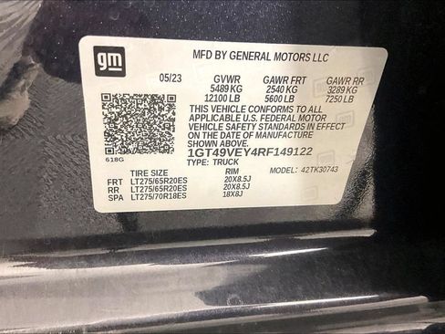 Certified 2024 GMC Sierra 3500 AT4 w/ AT4 Premium Plus Package AWD/4WD image 4
