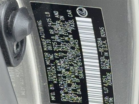 Used 2020 Lexus ES 350 w/ Premium Package image 56