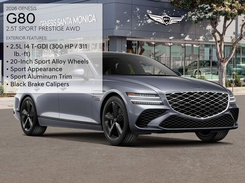 New 2026 Genesis G80 2.5T Sport Prestige image 10