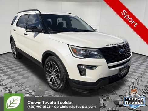 Used 2018 Ford Explorer Sport w/ Equipment Group 401A AWD/4WD image 1