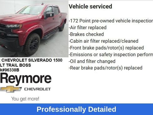 Certified 2022 Chevrolet Silverado 1500 LT Trail Boss w/ Safety Package AWD/4WD image 46