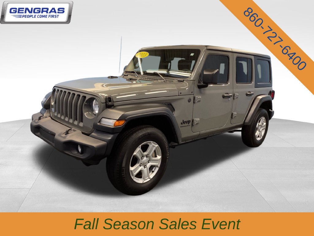 Used 2023 Jeep Wrangler Unlimited Sport AWD/4WD image 4