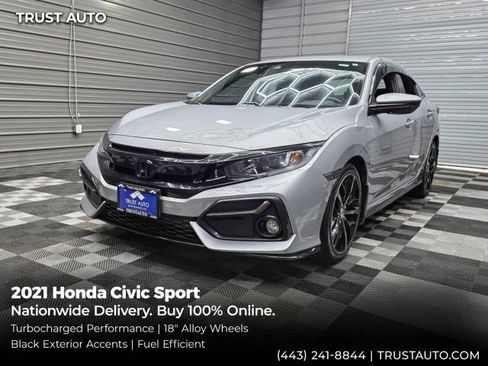 Used 2021 Honda Civic Sport image 1