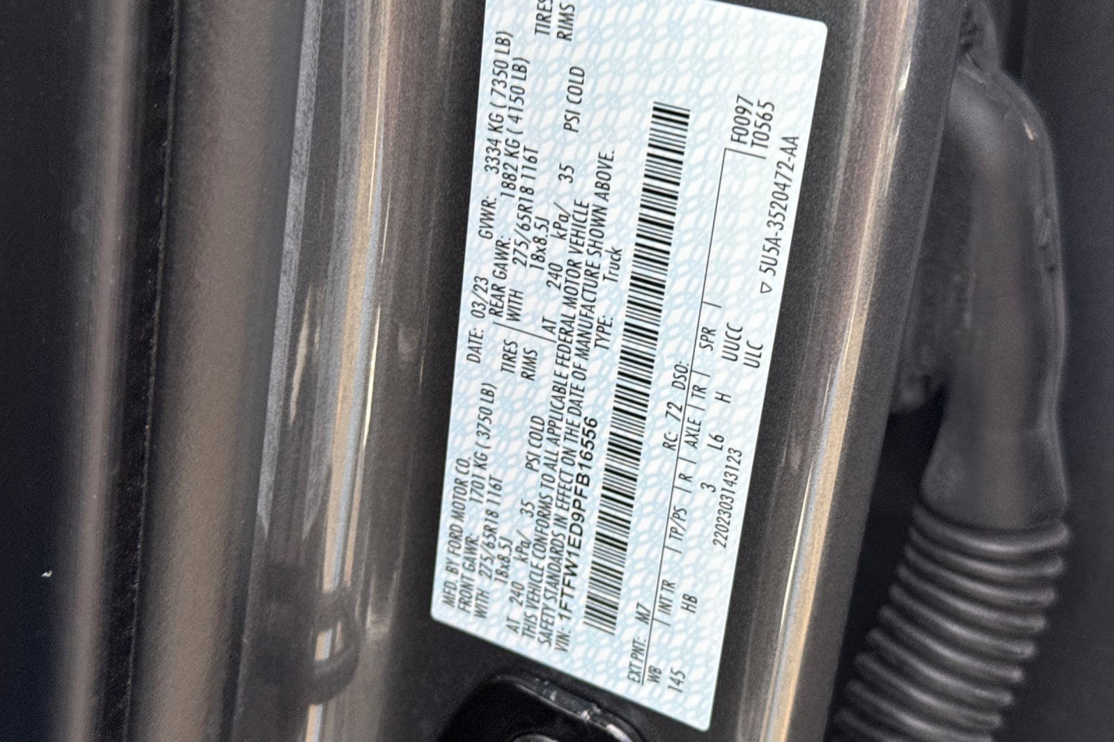 Certified 2023 Ford F150 Lariat AWD/4WD image 36