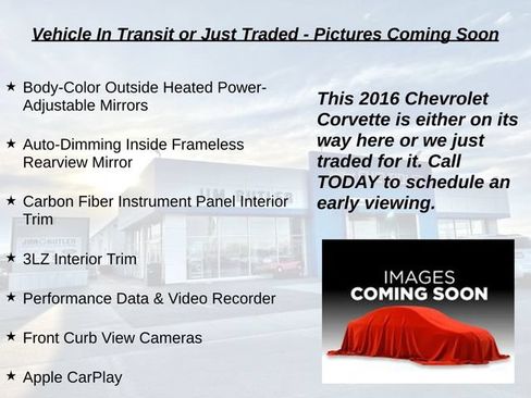 Used 2016 Chevrolet Corvette Z06 w/ 3LZ Preferred Equipment Group RWD image 4