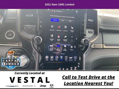 Used 2021 RAM 1500 Limited AWD/4WD image 34