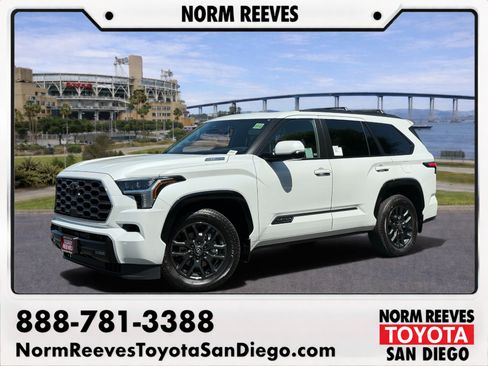 New 2026 Toyota Sequoia Platinum AWD/4WD image 1