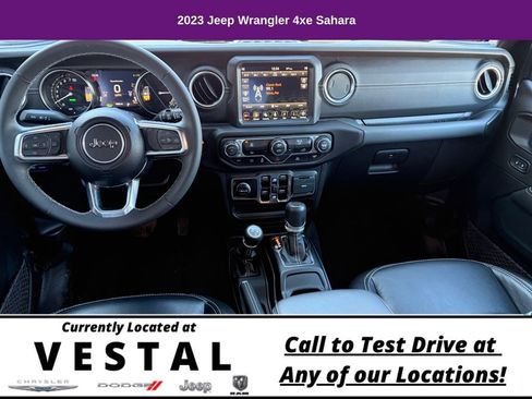 Used 2023 Jeep Wrangler Sahara 4xe image 12