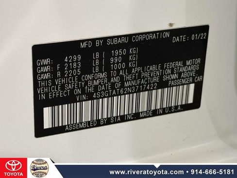 Used 2022 Subaru Impreza 2.0i Limited image 25