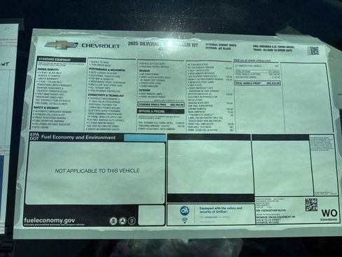 New 2025 Chevrolet Silverado 3500 W/T w/ WT Convenience Package AWD/4WD image 25