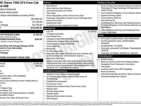 New 2026 GMC Sierra 1500 AT4 w/ Technology Package AWD/4WD image 4