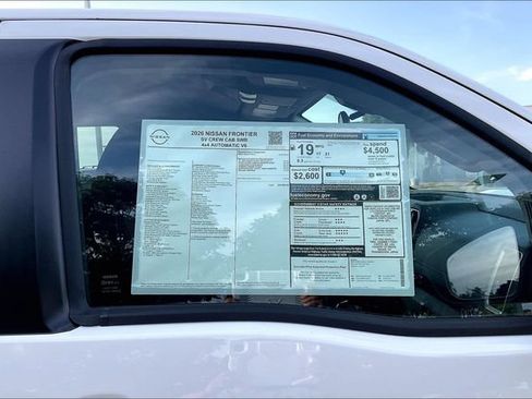 New 2026 Nissan Frontier SV AWD/4WD image 13