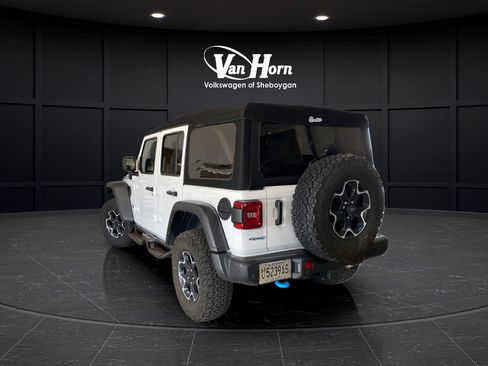 Used 2022 Jeep Wrangler Unlimited Rubicon 4xe w/ Steel Bumper Group AWD/4WD image 5