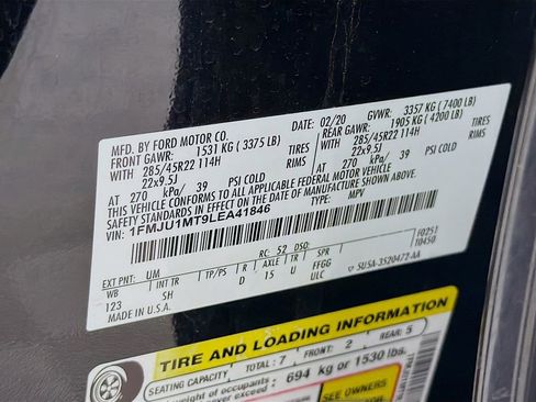 Used 2020 Ford Expedition Platinum AWD/4WD image 36