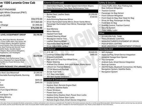 Used 2023 RAM 1500 Laramie AWD/4WD image 6