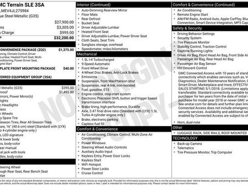 Used 2018 GMC Terrain SLE w/ Driver Convenience Package FWD image 1