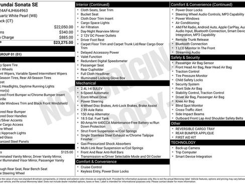 Used 2018 Hyundai Sonata SE image 35