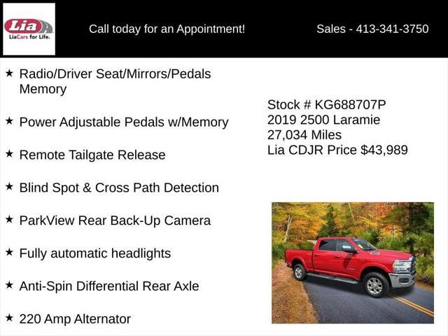 Certified 2019 RAM 2500 Laramie AWD/4WD image 21