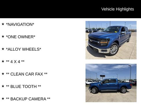 Used 2024 Ford F150 XLT w/ Equipment Group 302A MID AWD/4WD image 4