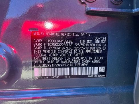 Used 2024 Honda HR-V Sport image 12