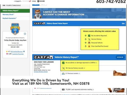 Used 2022 RAM 1500 Laramie image 11