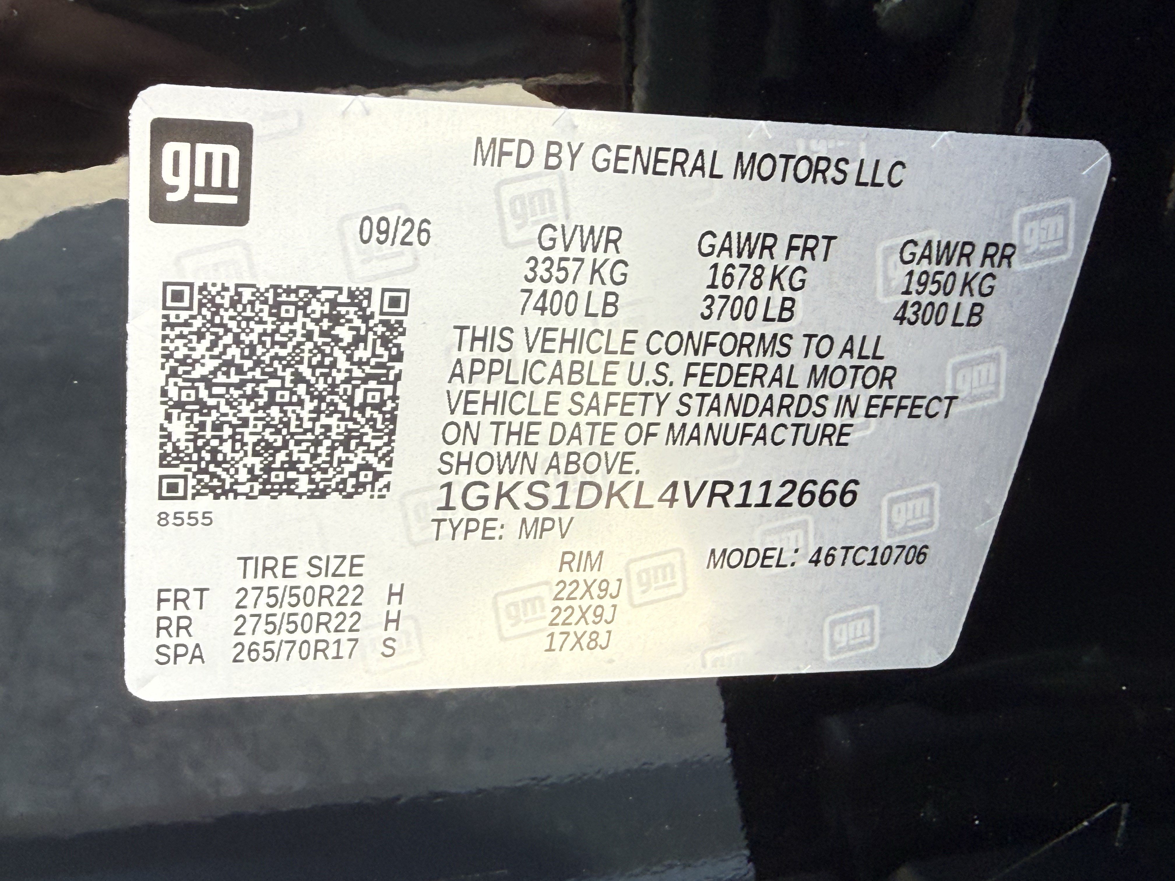 New 2027 GMC Yukon Denali w/ Sun & Power Step Package RWD image 20