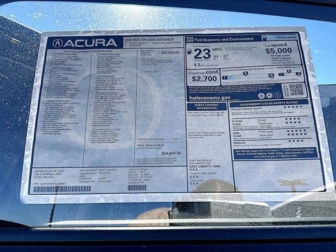 New 2026 Acura RDX Advance Package image 44