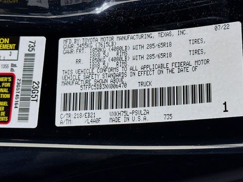 Used 2022 Toyota Tundra TRD Pro image 37