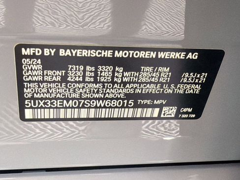 Used 2025 BMW X7 M60i w/ Climate Comfort Package AWD/4WD image 20