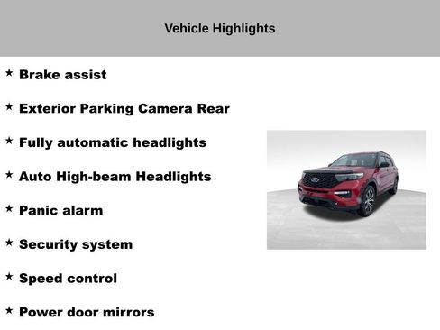 Used 2022 Ford Explorer ST-Line w/ Class IV Trailer Tow Package image 54