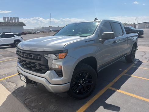Used 2023 Chevrolet Silverado 1500 Custom w/ LPO, Dark Essentials Package AWD/4WD image 3