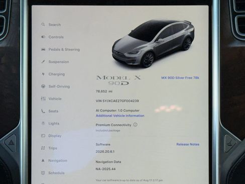 Used 2016 Tesla Model X 90D AWD/4WD image 29