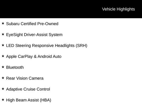 Certified 2024 Subaru Crosstrek 2.0i AWD/4WD image 6