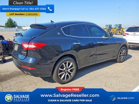 Used 2017 Maserati Levante AWD/4WD image 4