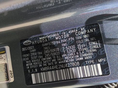 Used 2022 Hyundai Palisade SEL w/ 8P Bench Seat Package FWD image 15