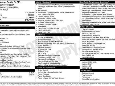 Certified 2025 Hyundai Santa Fe SEL image 41