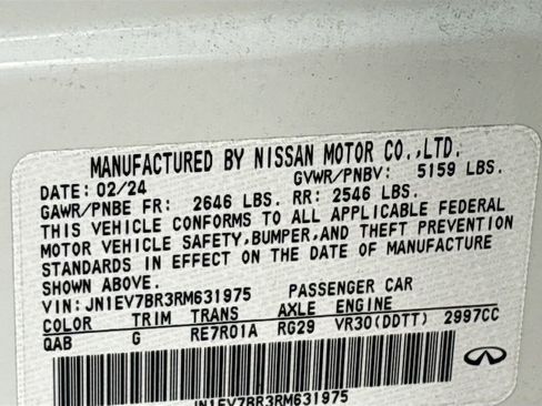 Used 2024 INFINITI Q50 Luxe w/ Cargo Package image 32