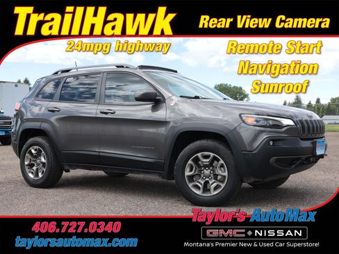 Used 2019 Jeep Cherokee Trailhawk AWD/4WD image 1
