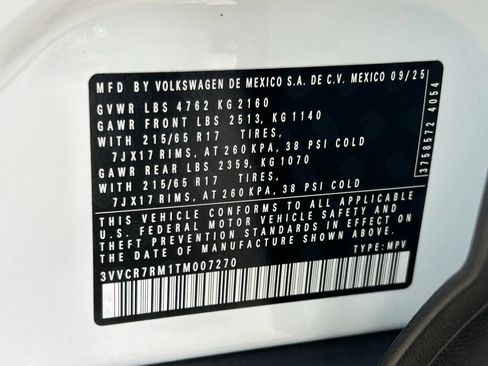 Certified 2026 Volkswagen Tiguan S FWD image 49