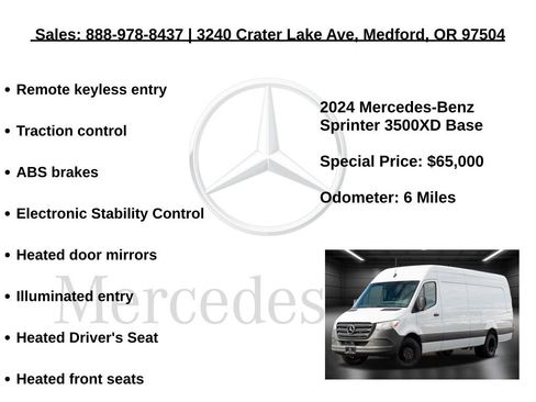 Used 2024 Mercedes-Benz Sprinter 3500 image 5