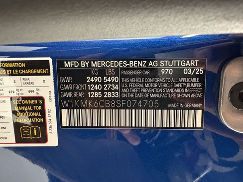 Used 2025 Mercedes-Benz CLE 53 AMG 4MATIC Cabriolet image 23