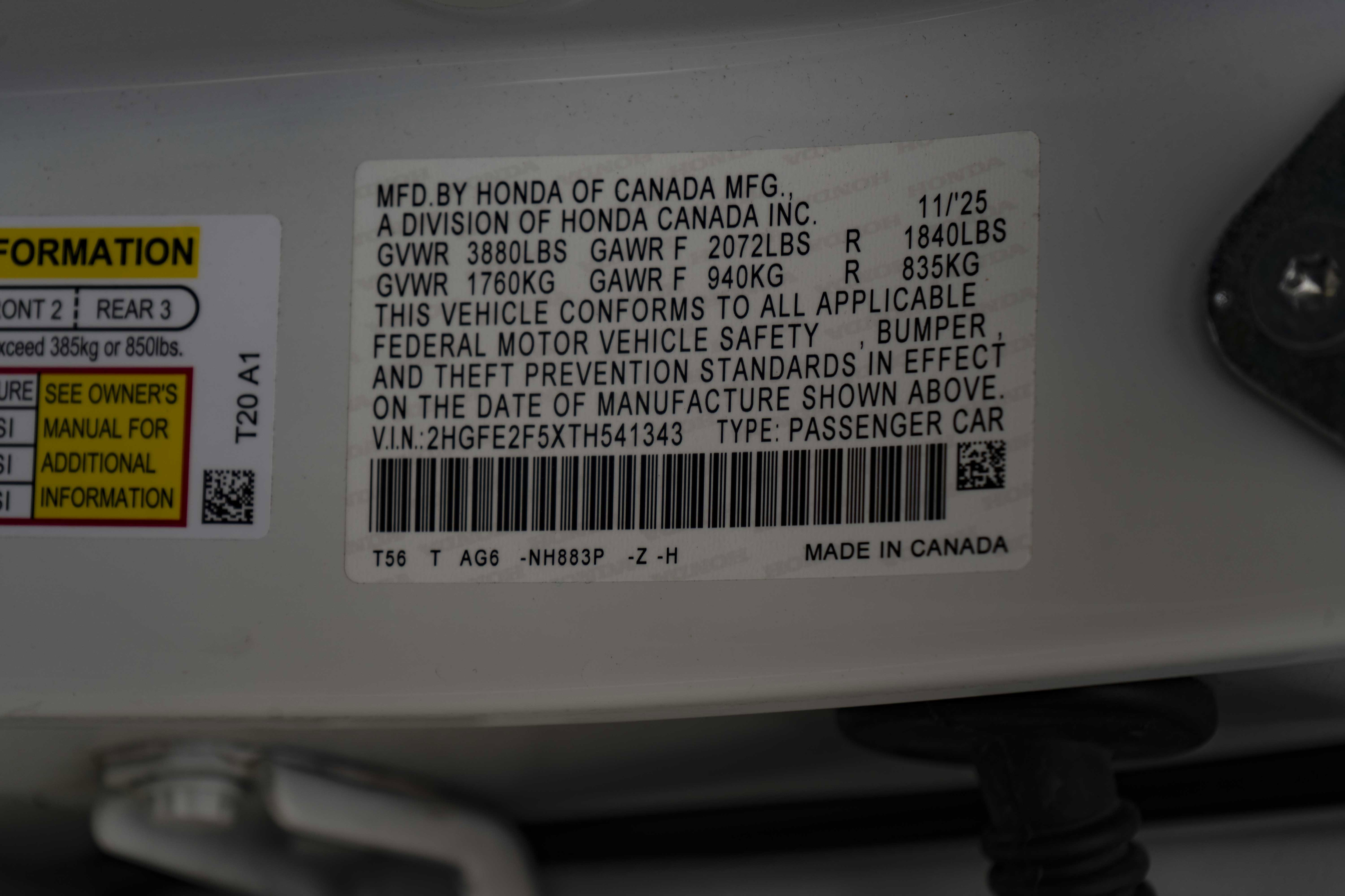 Used 2026 Honda Civic Sport image 40