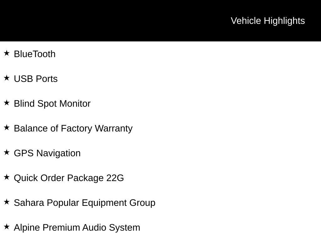 Used 2026 Jeep Wrangler Unlimited Sahara AWD/4WD image 14