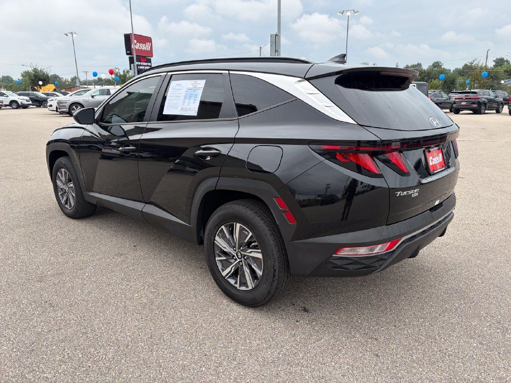 Used 2024 Hyundai Tucson Blue AWD/4WD image 4