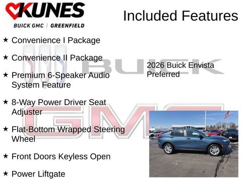 New 2026 Buick Envista Sport Touring w/ Convenience I Package FWD image 3