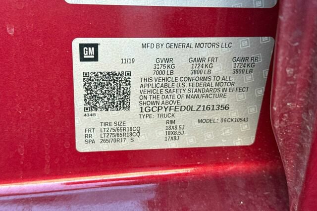 Used 2020 Chevrolet Silverado 1500 LT Trail Boss AWD/4WD image 27